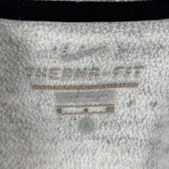 Nike All Time Tech Static Jacket Women's Small Black Gray Therma-FIT Hooded - Picture 8 of 10